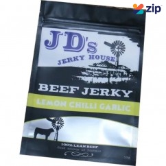 JD'S LEMONCHILLIEGARLIC (LMN-CHL-GRL) - 50g Lemon Chilli Garlic Beef Jerky